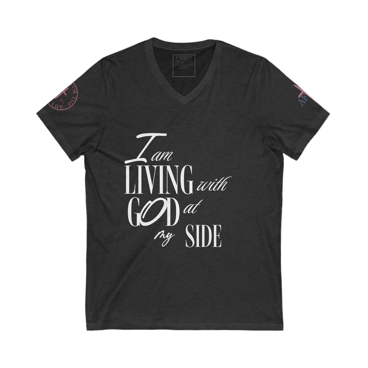 Living With God - V-Neck