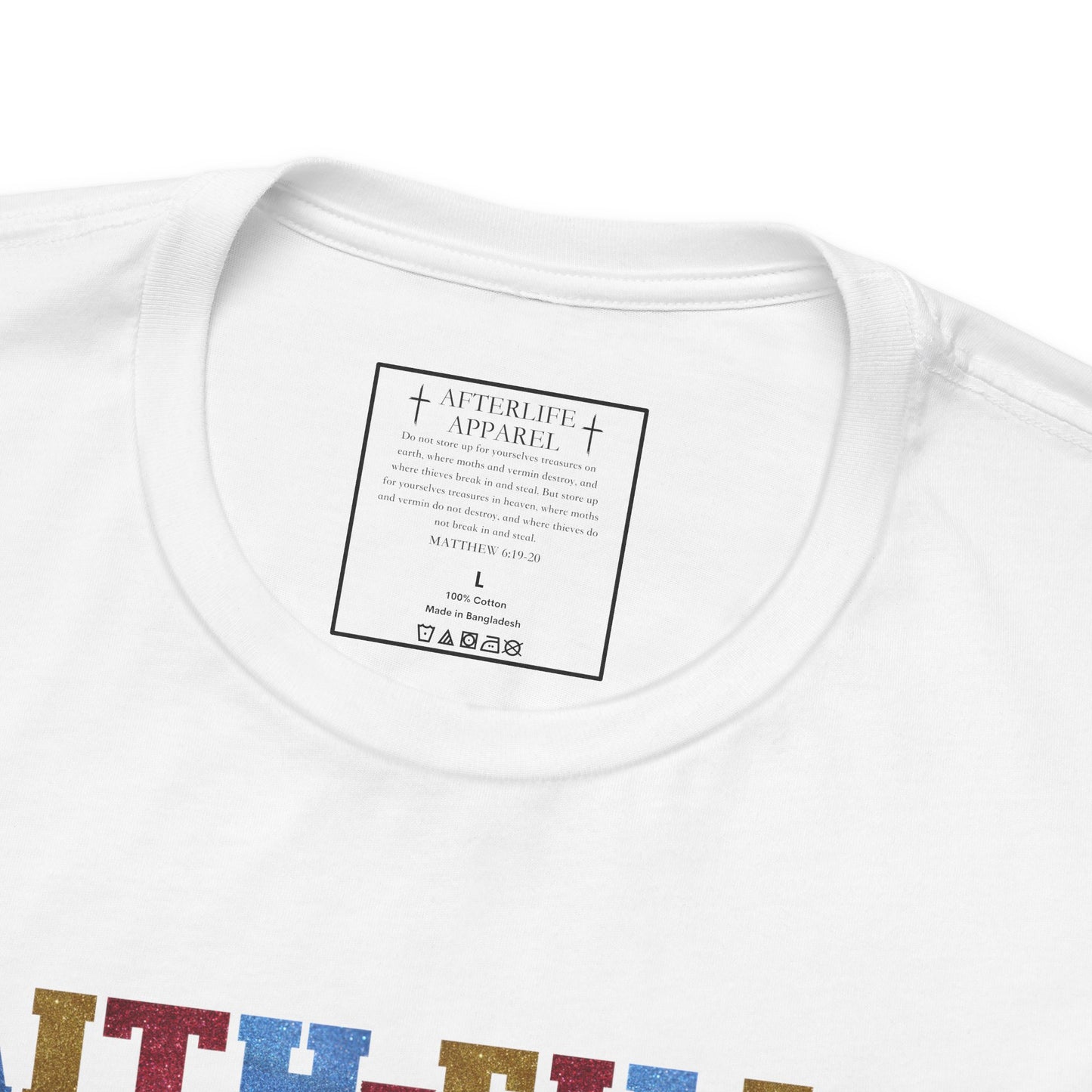 "Faith-Filled & Fabulous" Christian Tee