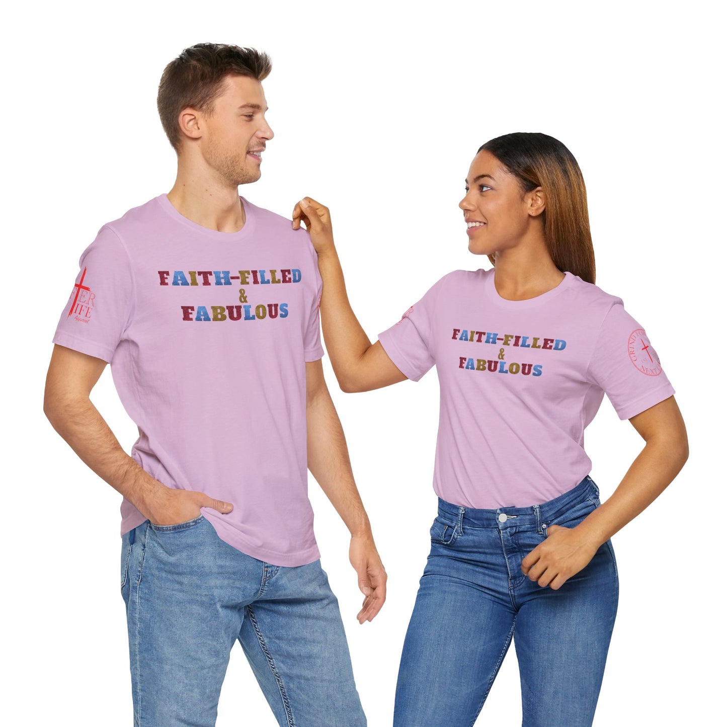 "Faith-Filled & Fabulous" Christian Tee