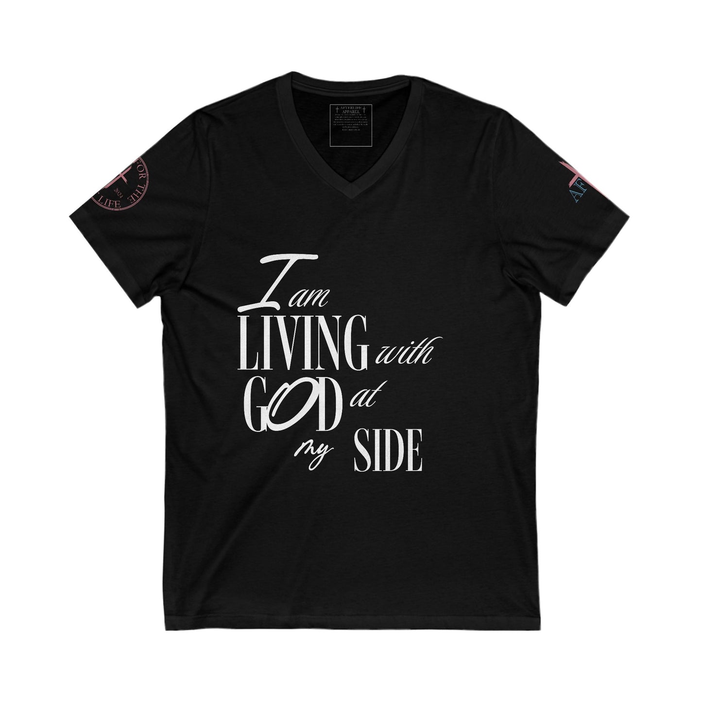 Living With God - V-Neck