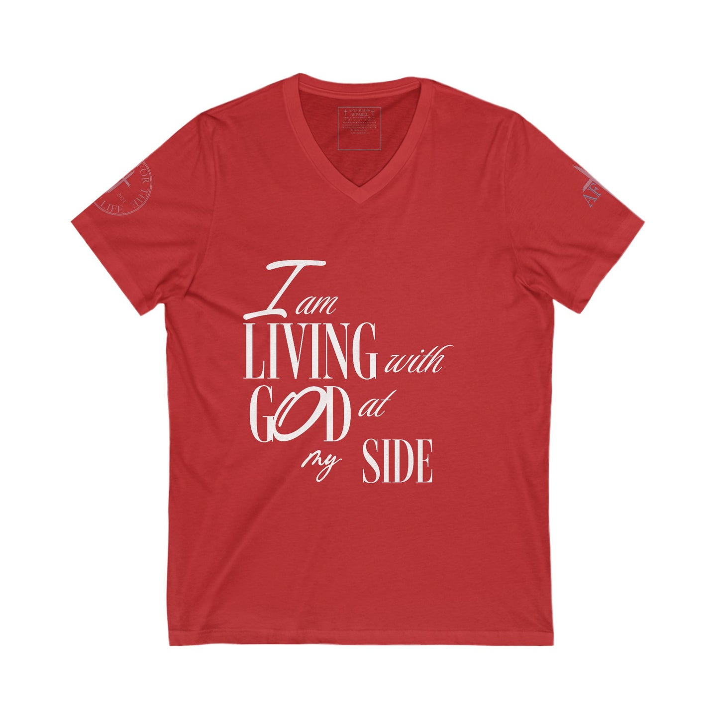 Living With God - V-Neck