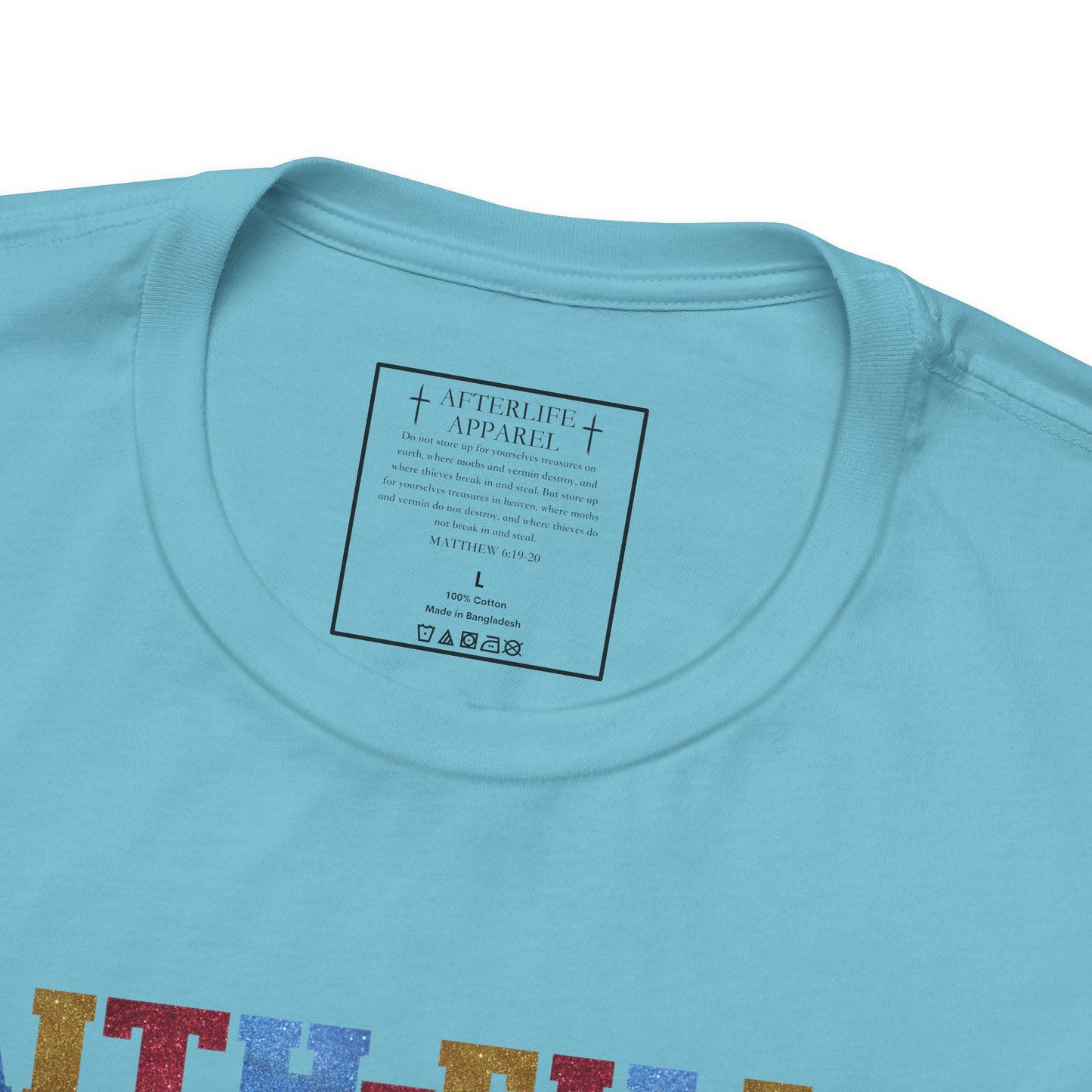 "Faith-Filled & Fabulous" Christian Tee