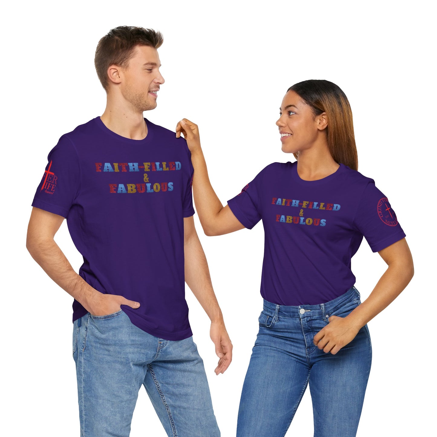 "Faith-Filled & Fabulous" Christian Tee