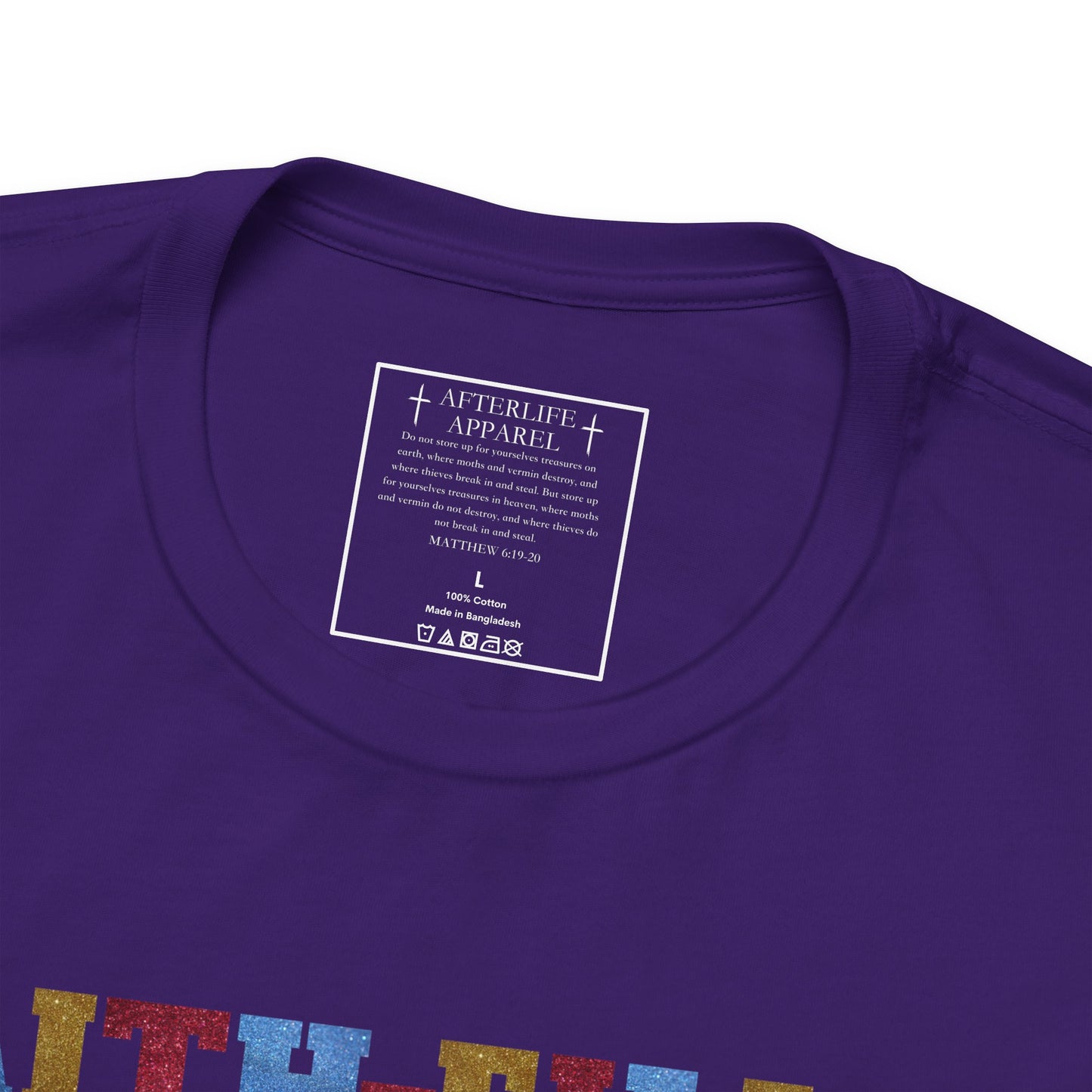 "Faith-Filled & Fabulous" Christian Tee