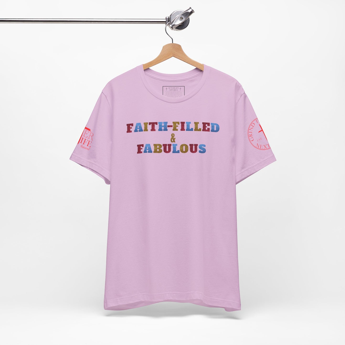 "Faith-Filled & Fabulous" Christian Tee