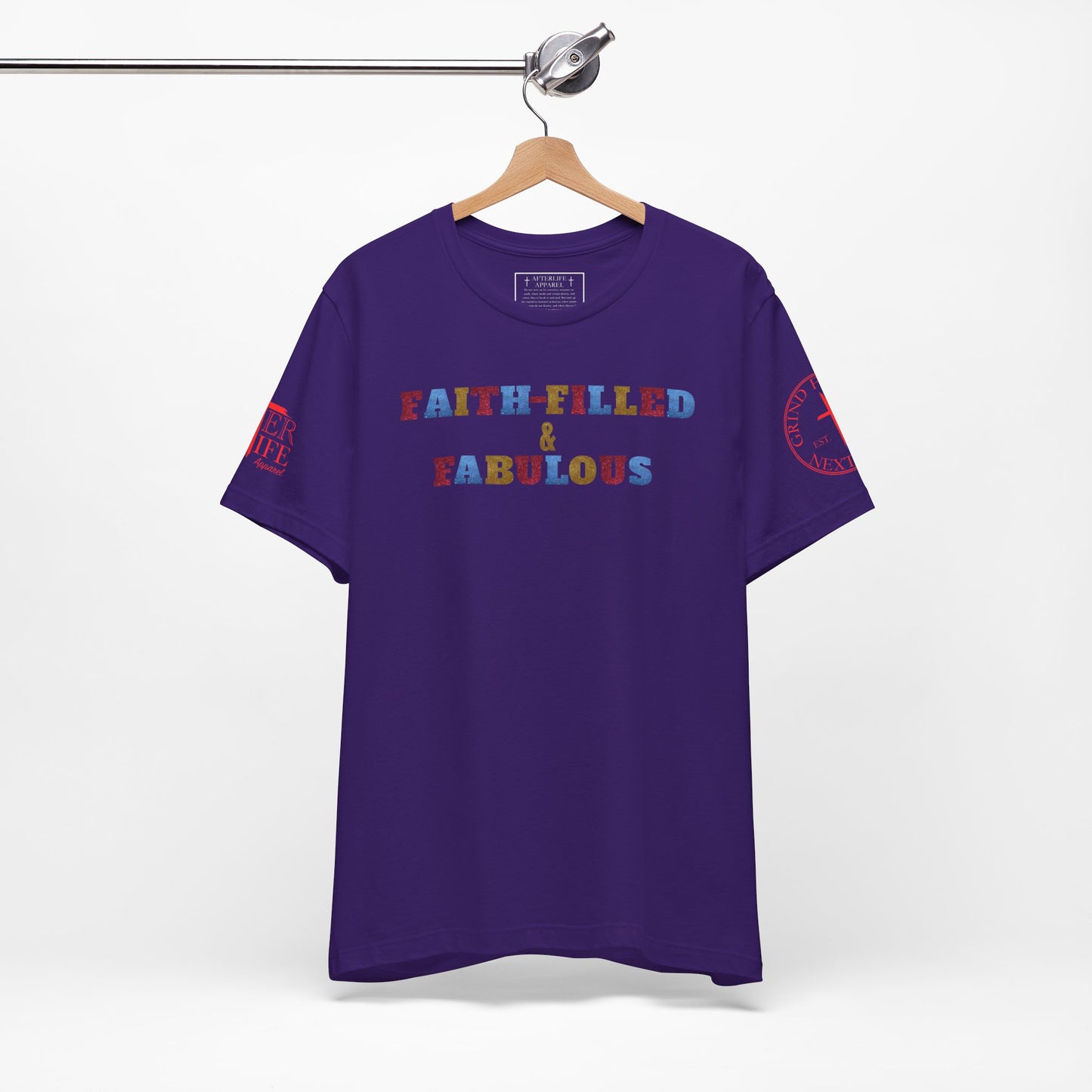 "Faith-Filled & Fabulous" Christian Tee