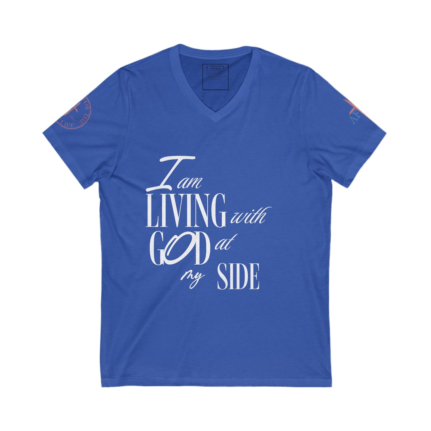 Living With God - V-Neck