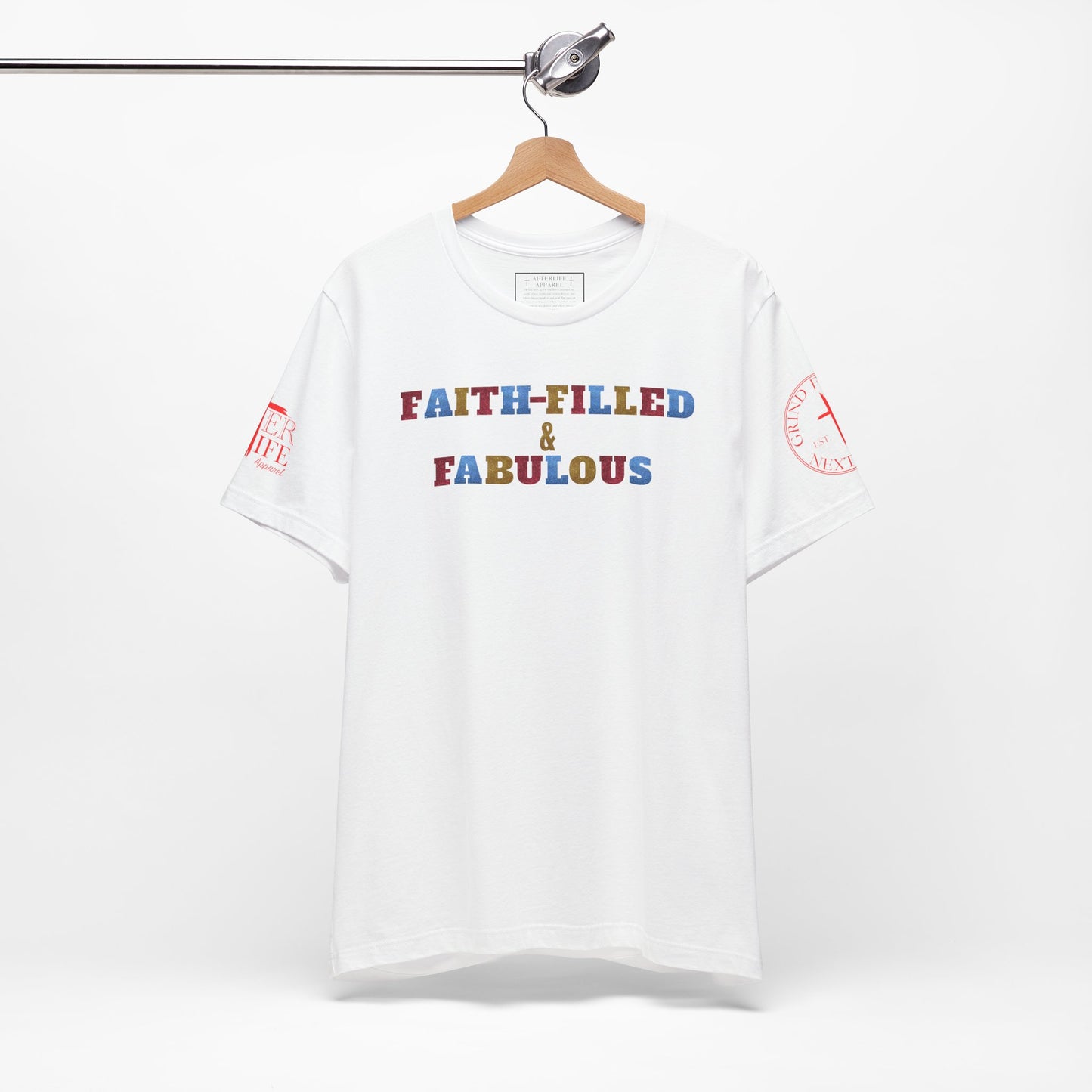 "Faith-Filled & Fabulous" Christian Tee