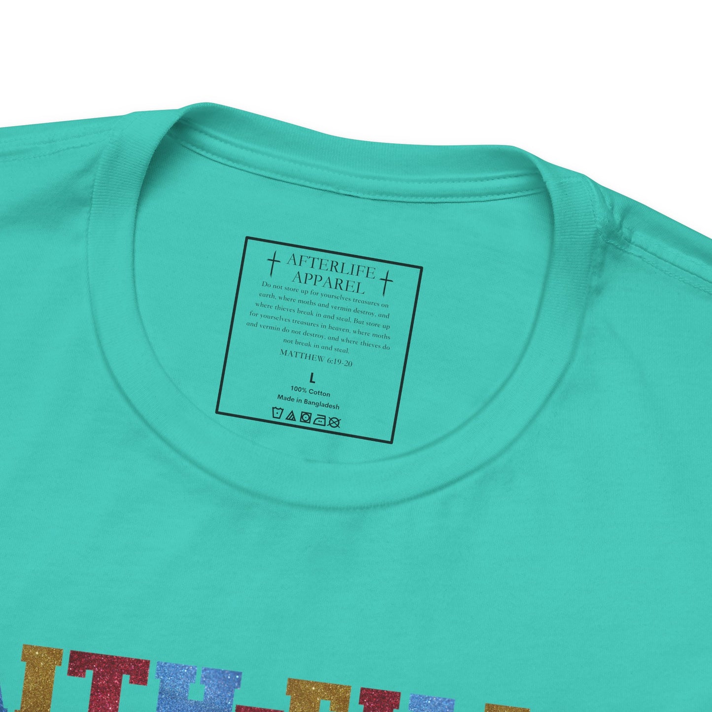 "Faith-Filled & Fabulous" Christian Tee