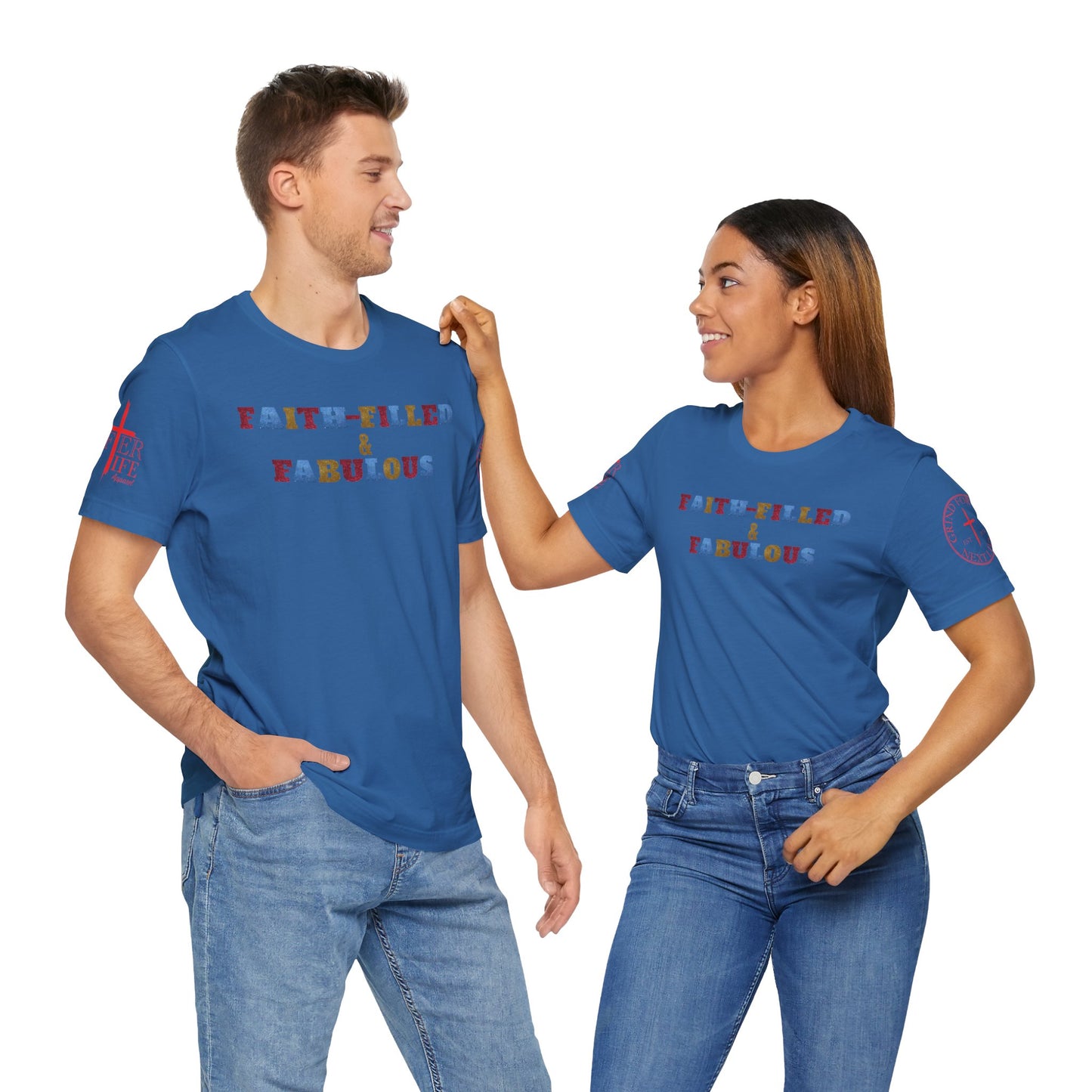 "Faith-Filled & Fabulous" Christian Tee