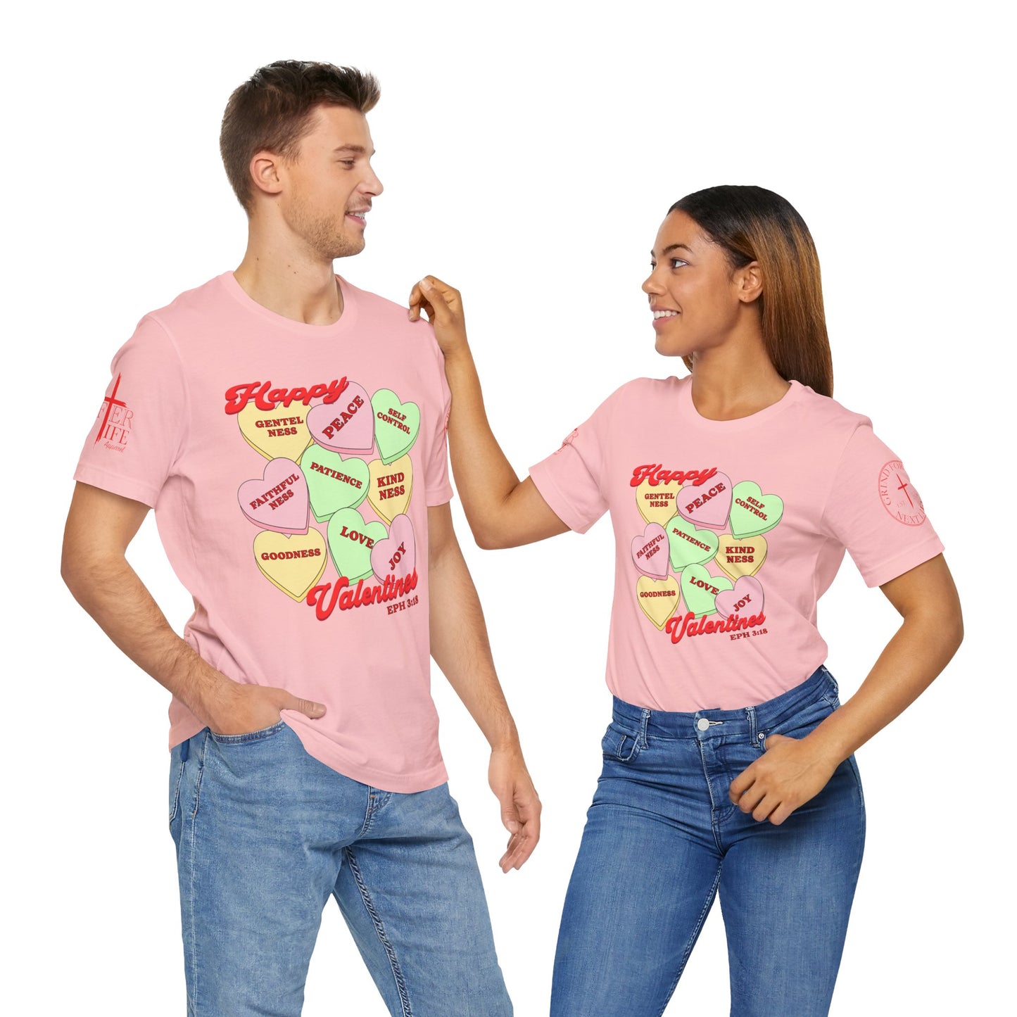 Valentine's Day Fruits of the Spirit Jersey Tee