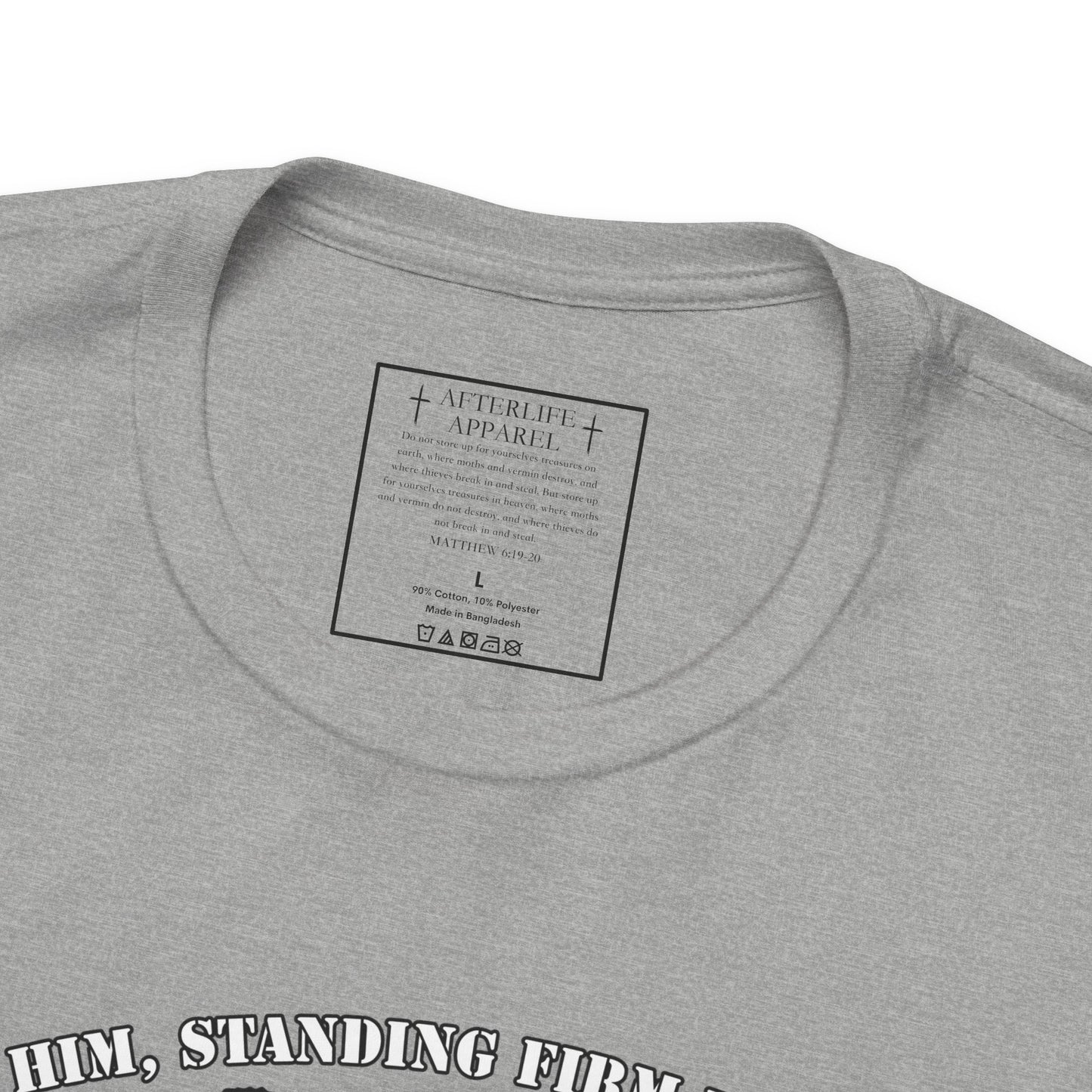 1 Peter 5:8-9 - "Resist Him, Standing Firm in the Faith."