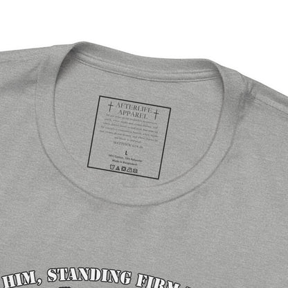 1 Peter 5:8-9 - "Resist Him, Standing Firm in the Faith."