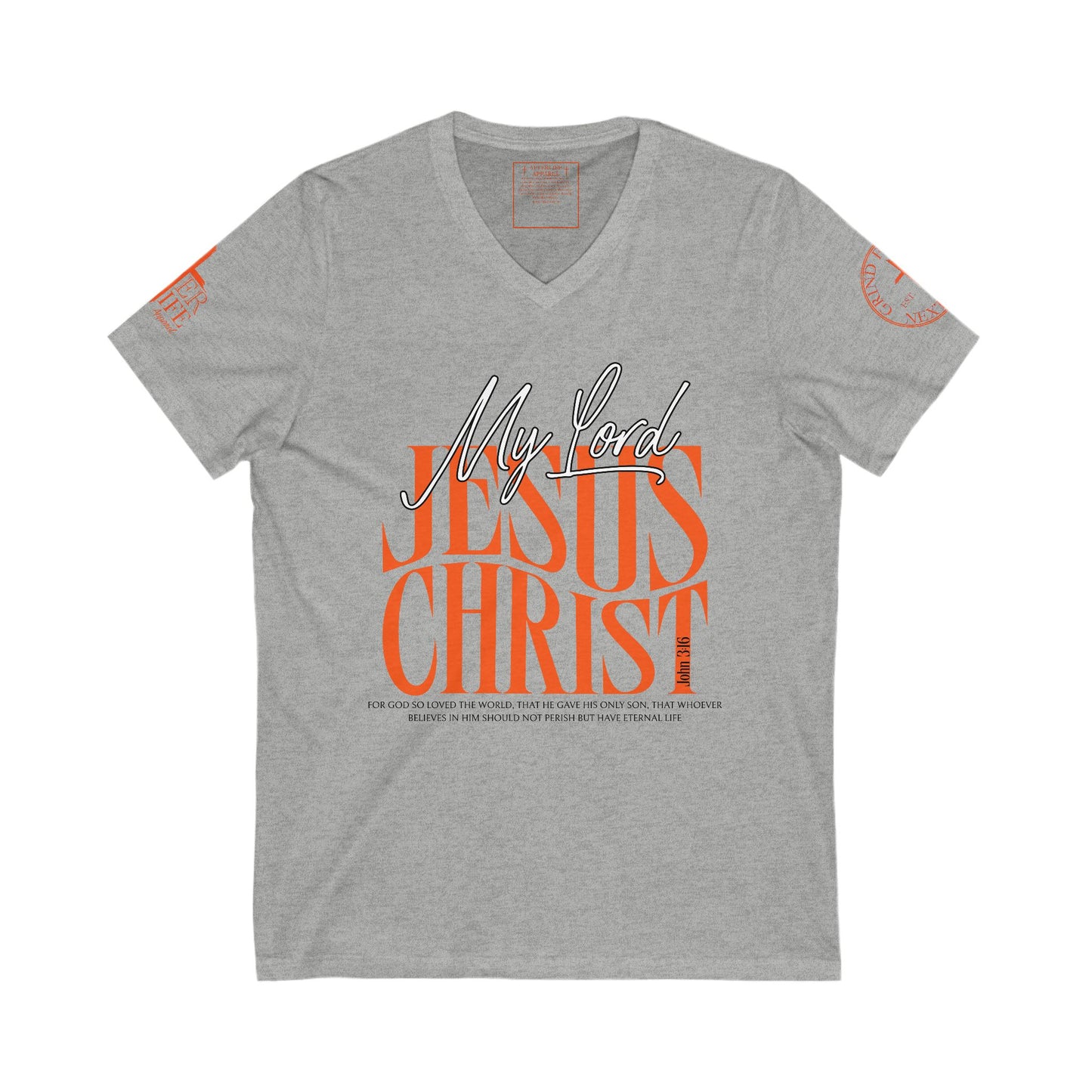 John 3:16 "He Gave His One And Only Son" - V-neck