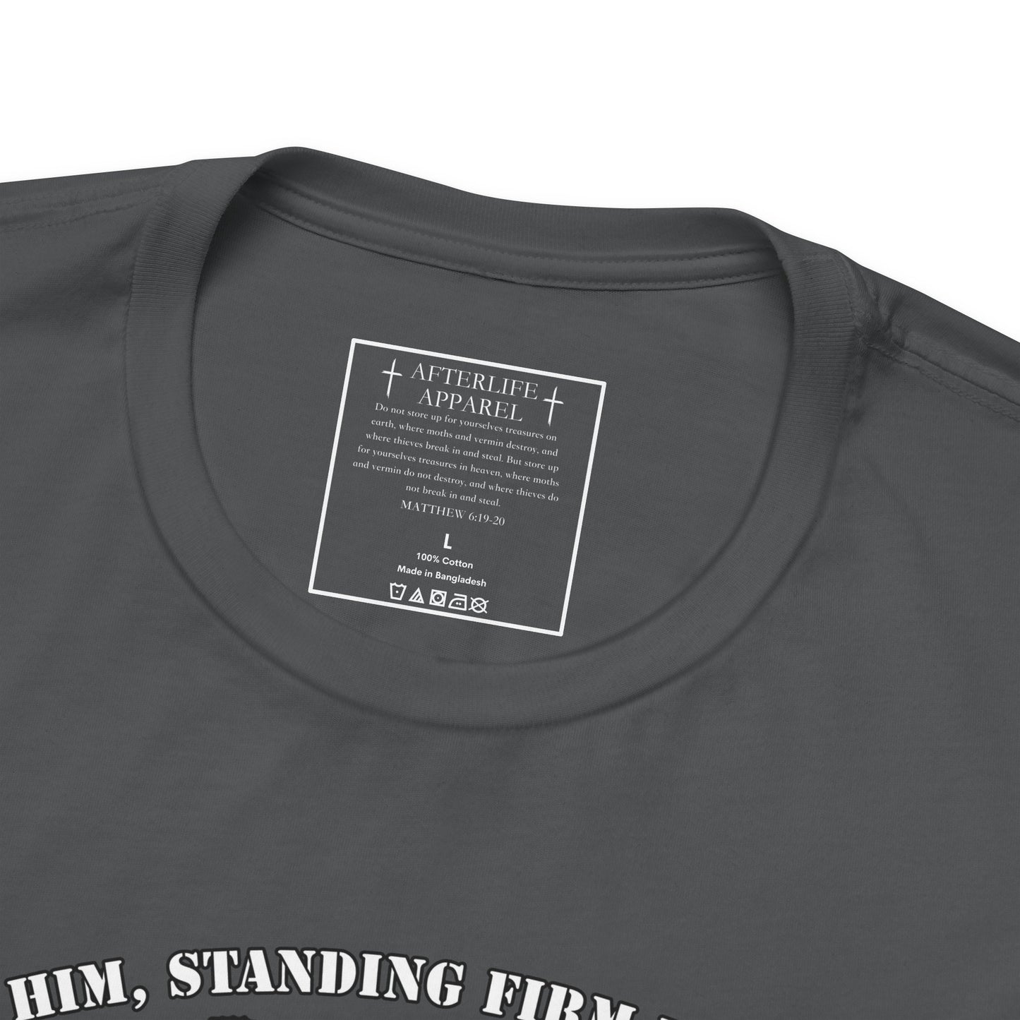 1 Peter 5:8-9 - "Resist Him, Standing Firm in the Faith."