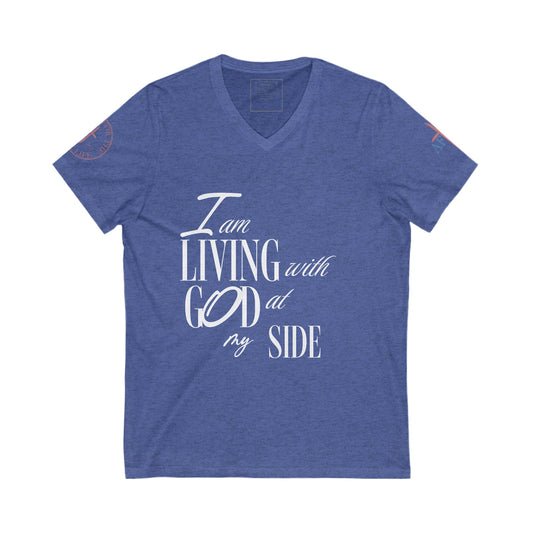 Living With God - V-Neck