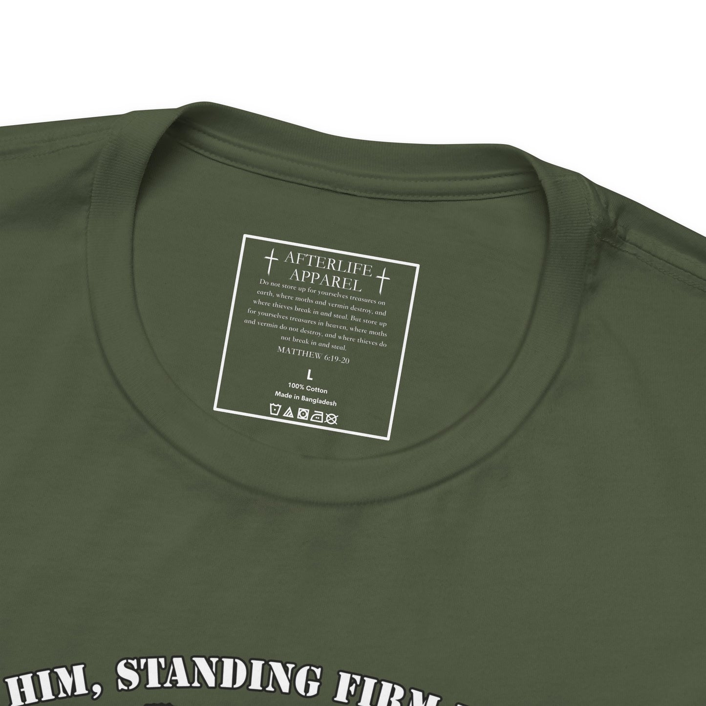 1 Peter 5:8-9 - "Resist Him, Standing Firm in the Faith."