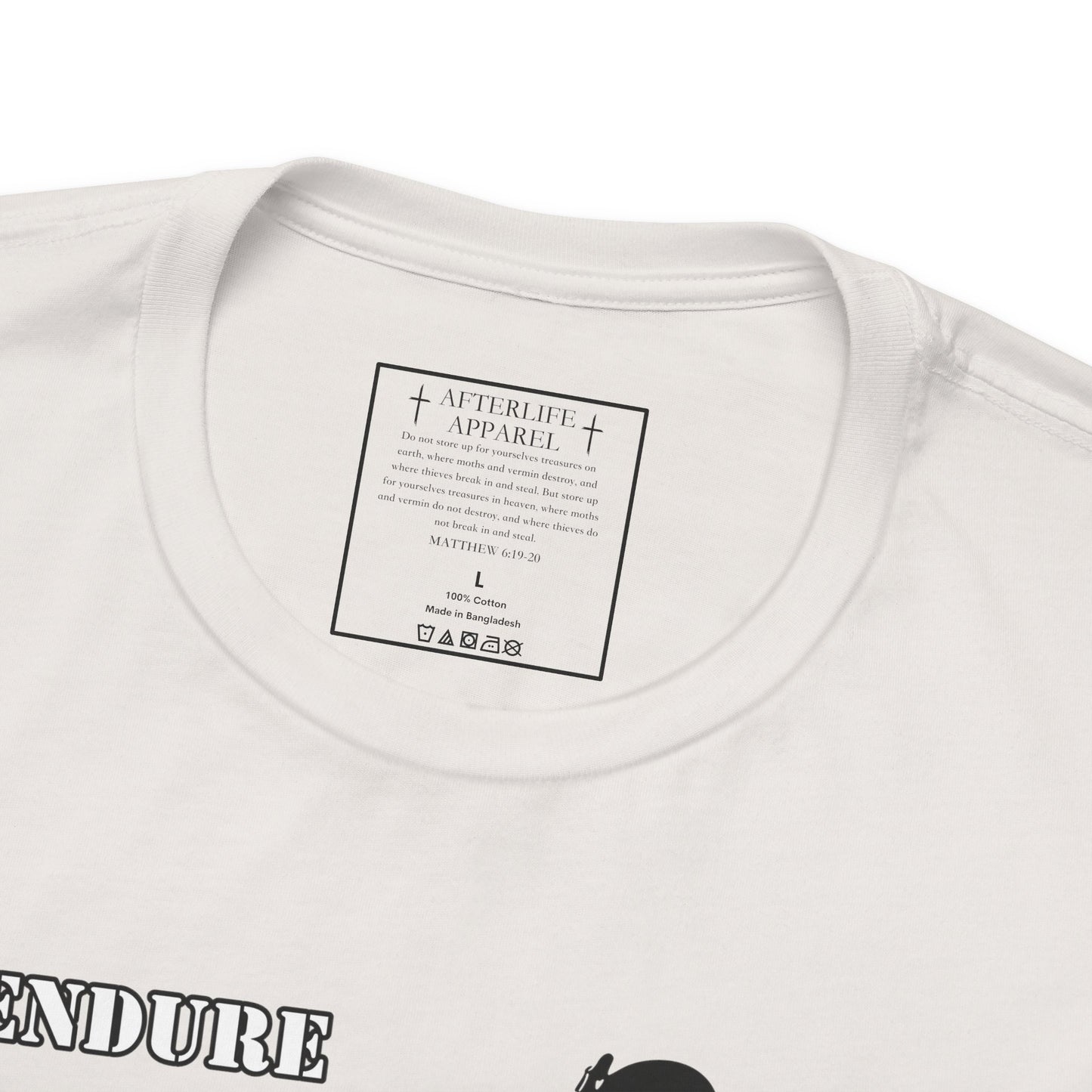 2 Timothy 2:3 - "Endure hardship as a good soldier of Christ Jesus."