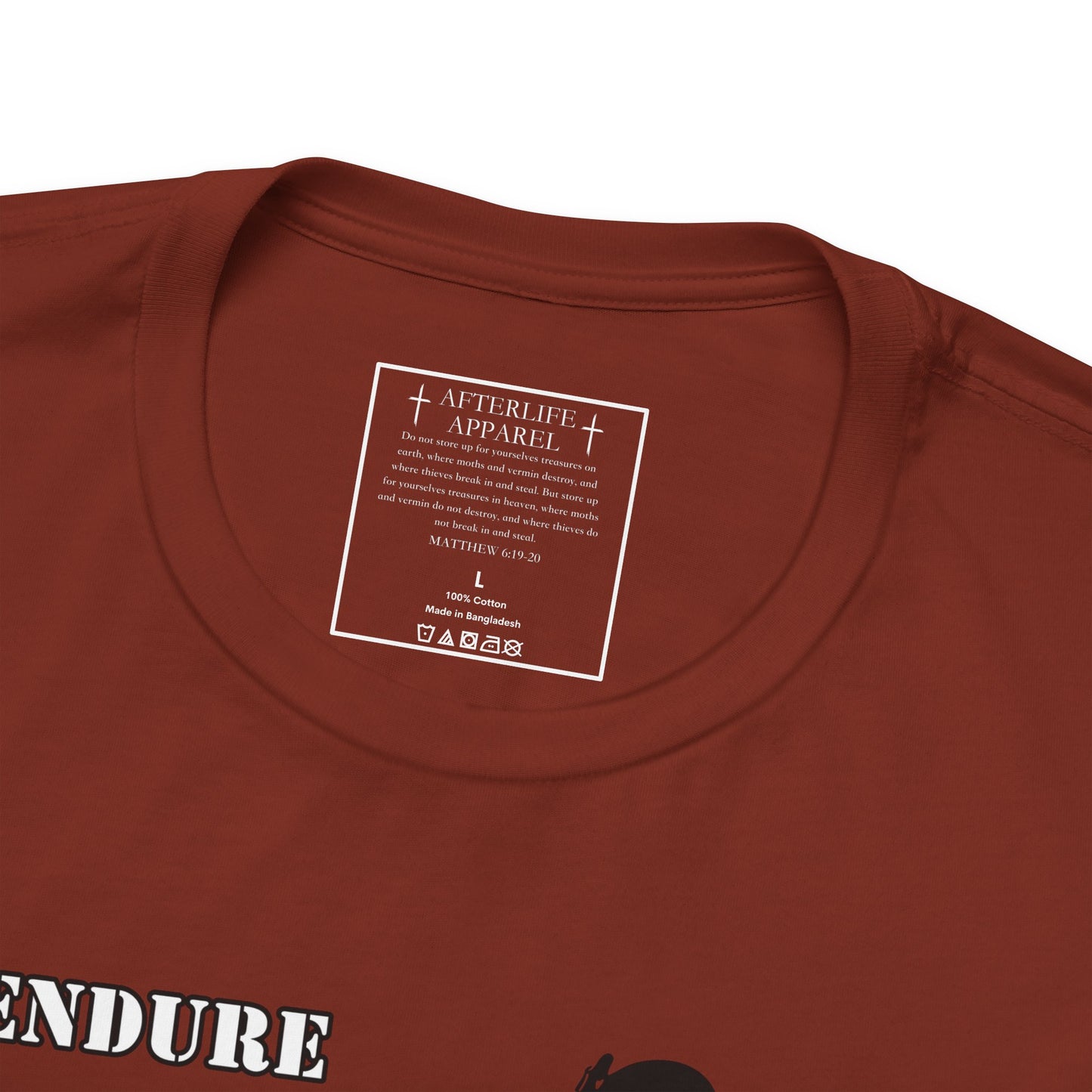 2 Timothy 2:3 - "Endure hardship as a good soldier of Christ Jesus."