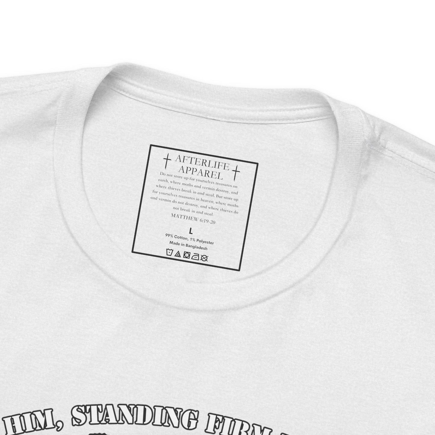 1 Peter 5:8-9 - "Resist Him, Standing Firm in the Faith."