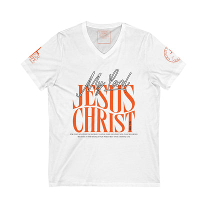 John 3:16 "He Gave His One And Only Son" - V-neck