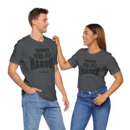 Work Hard Pray Harder Christian T-Shirt