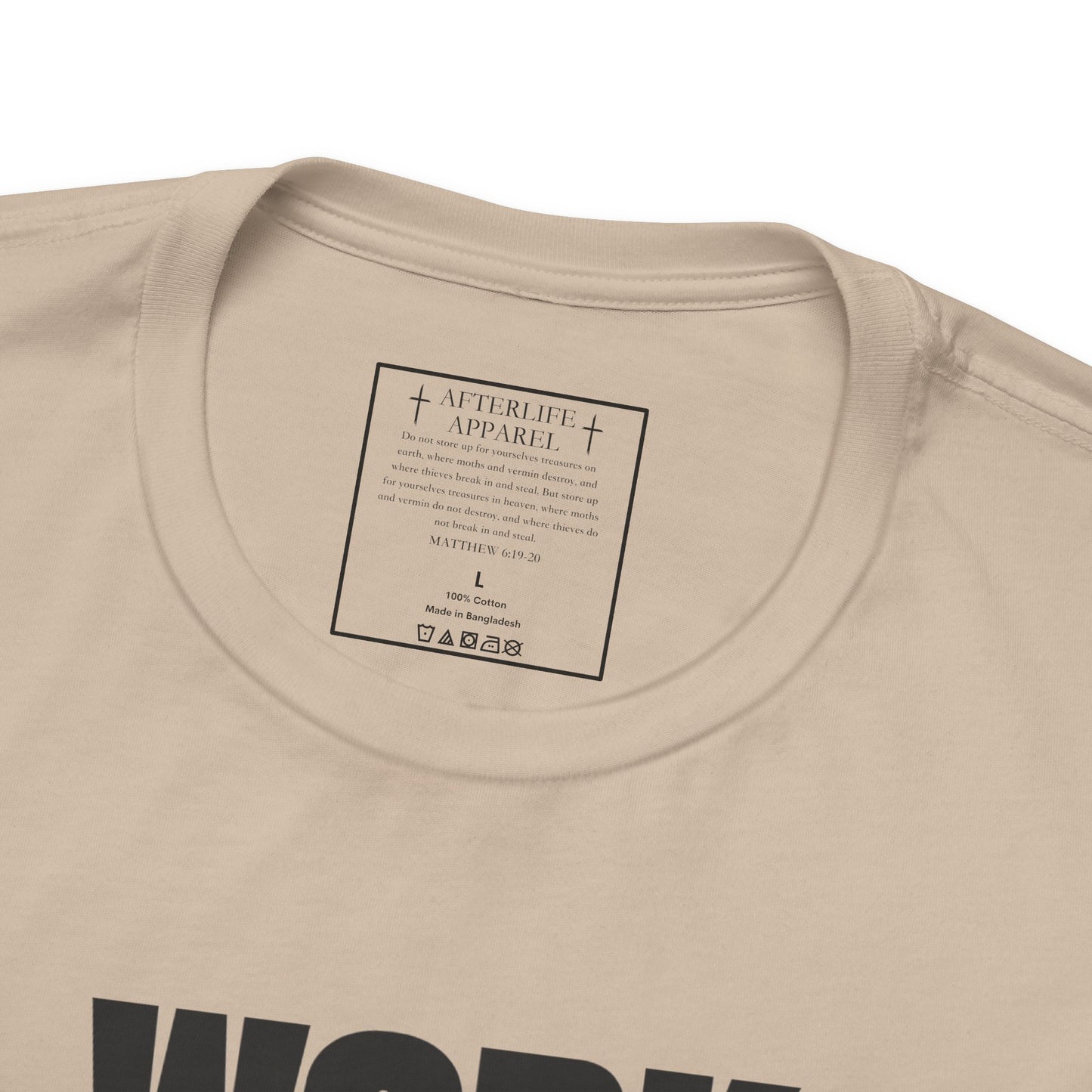 Work Hard Pray Harder Christian T-Shirt