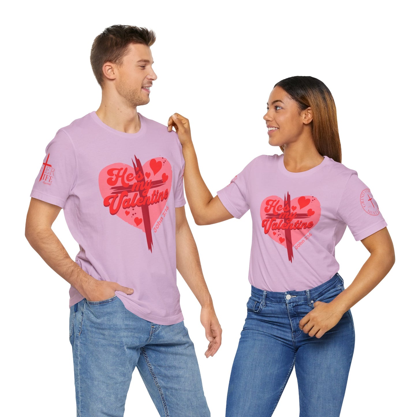 "Be My Valentine" Valentines Day Jesus Christ Tee