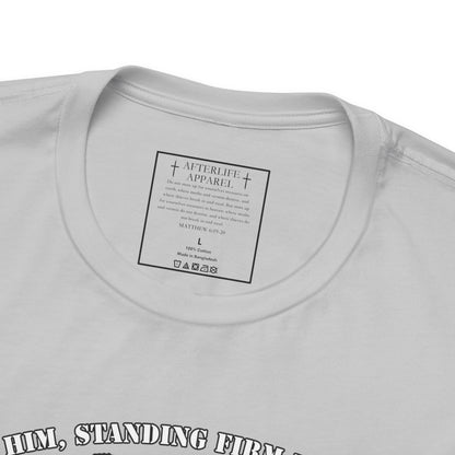 1 Peter 5:8-9 - "Resist Him, Standing Firm in the Faith."