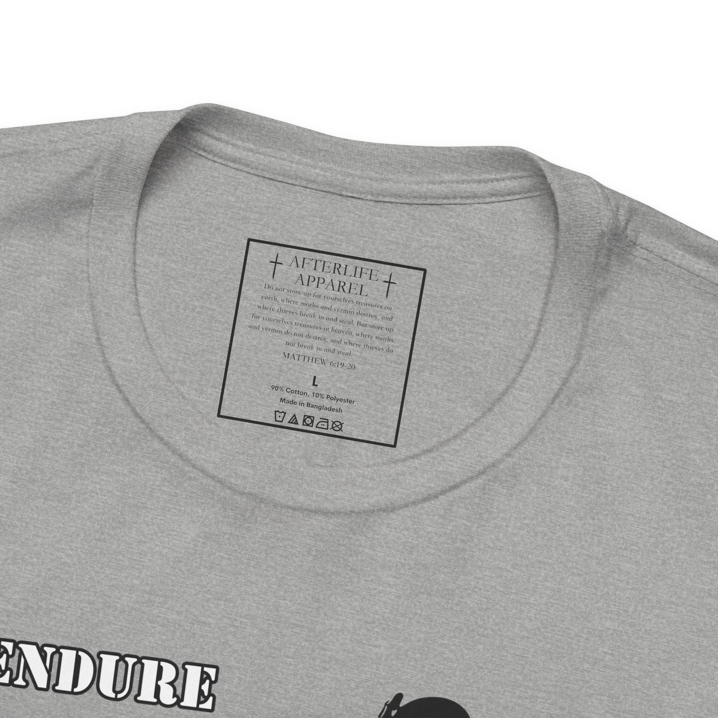 2 Timothy 2:3 - "Endure hardship as a good soldier of Christ Jesus."