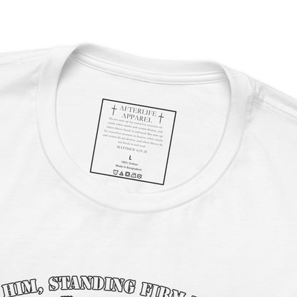 1 Peter 5:8-9 - "Resist Him, Standing Firm in the Faith."