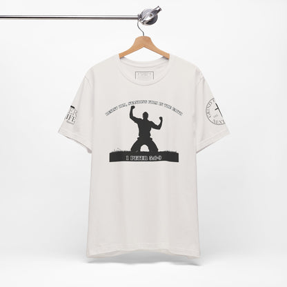 1 Peter 5:8-9 - "Resist Him, Standing Firm in the Faith."